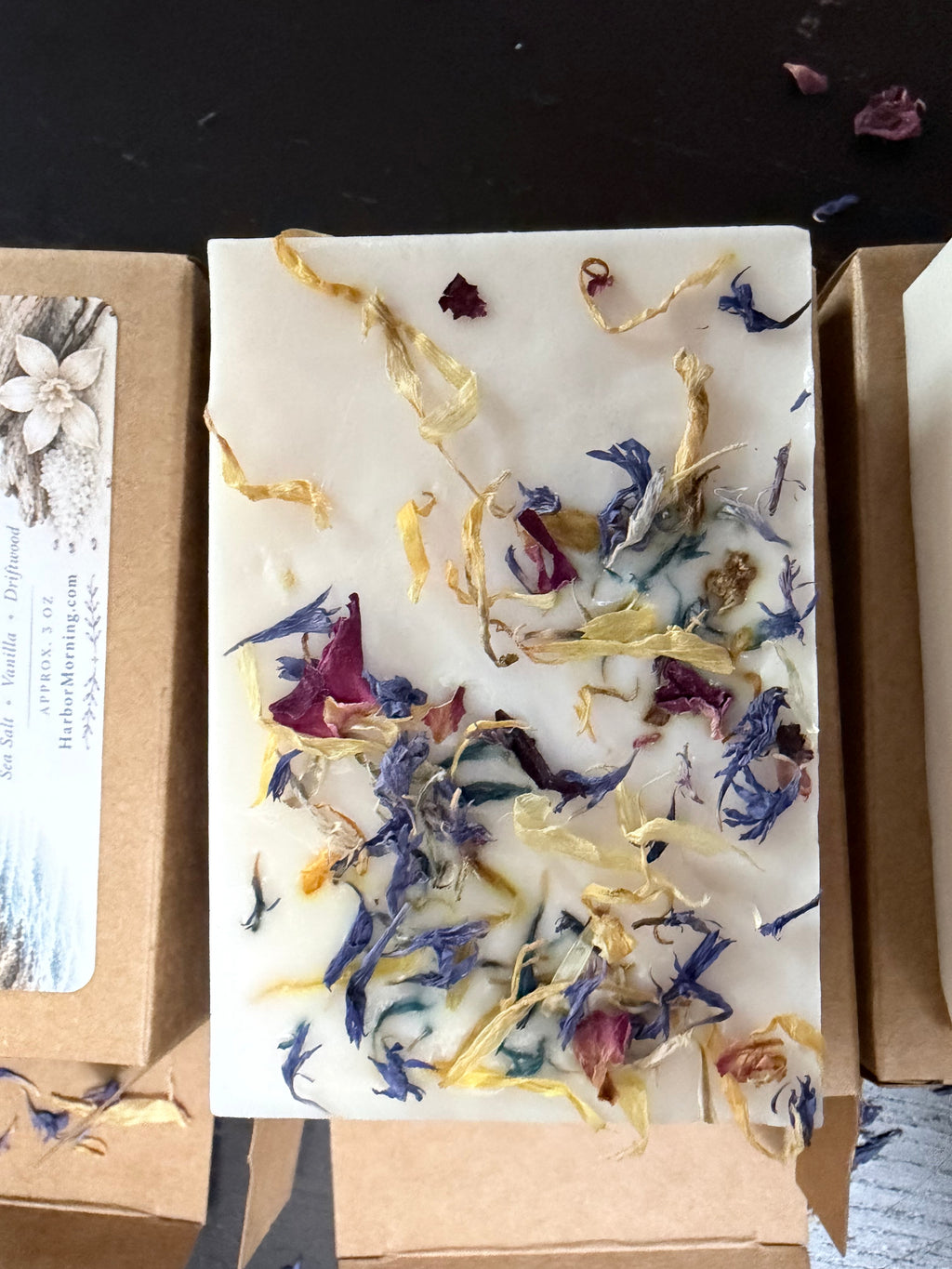 Sea Salted Vanilla & Driftwood | Goat Milk Soap | Ocean Air, Driftwood & Soft Vanilla | Handmade by Harbor Morning Co.