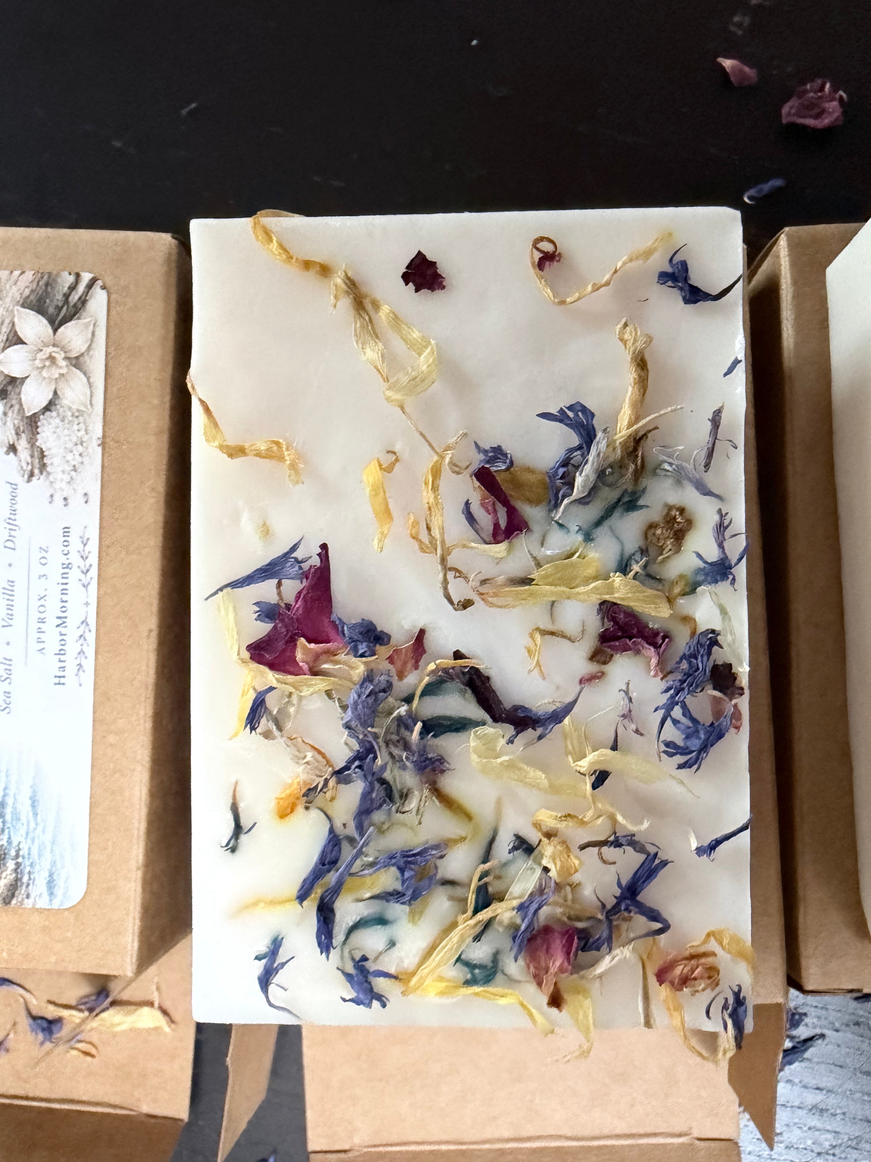 Sea Salted Vanilla & Driftwood | Goat Milk Soap | Ocean Air, Driftwood & Soft Vanilla | Handmade by Harbor Morning Co.