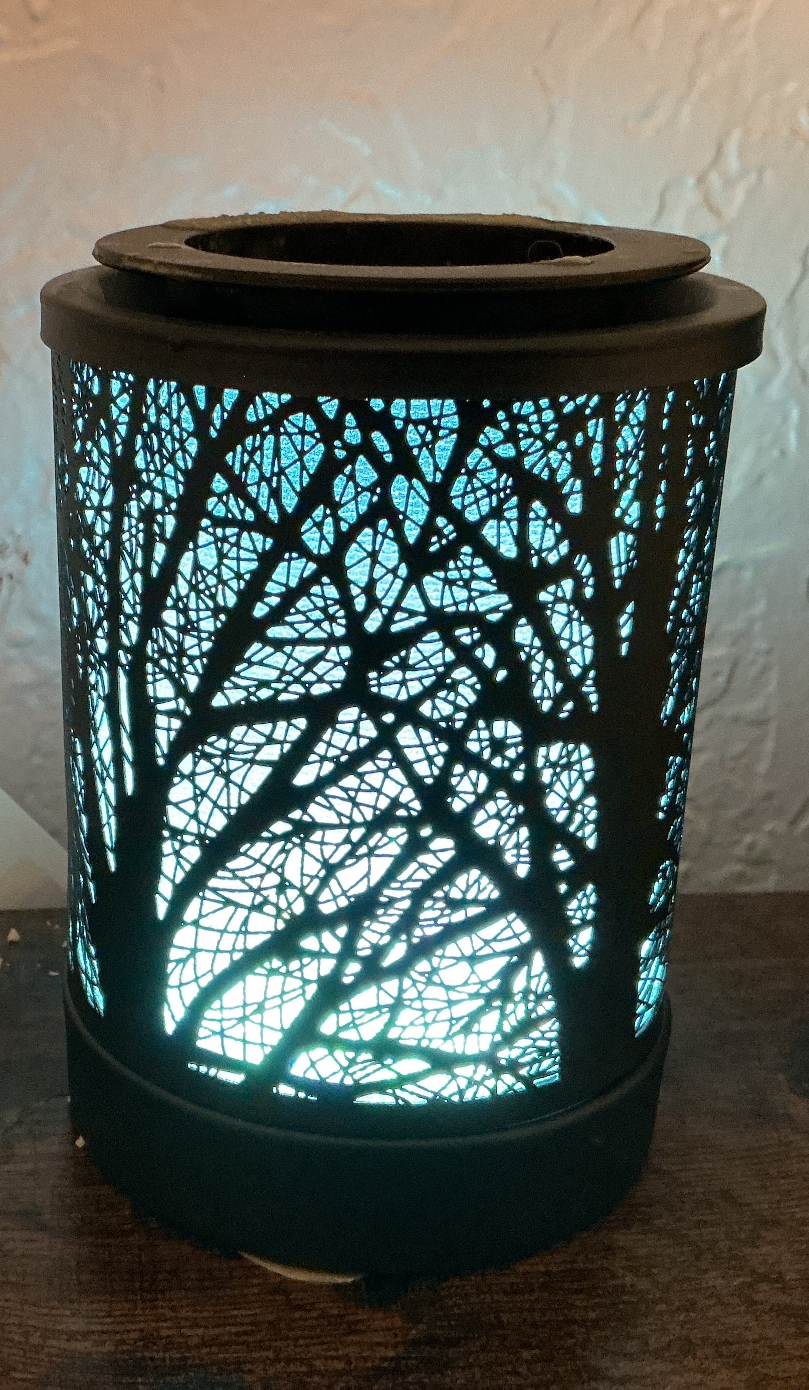 Wax warmer LED tree design