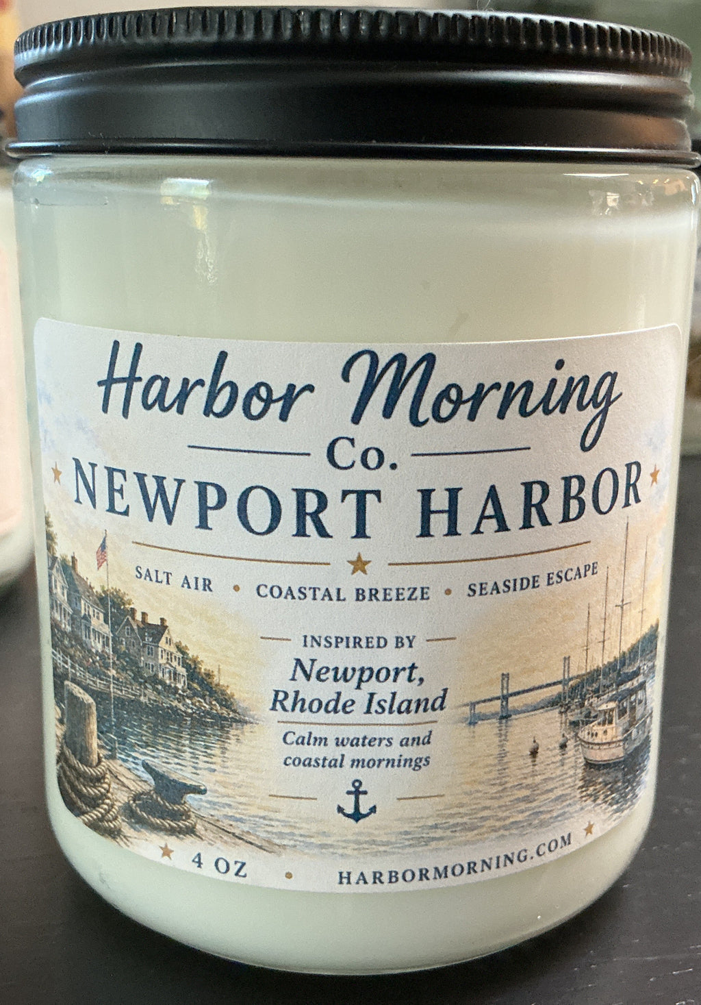 Harbor Morning Co. Newport Harbor 8 oz soy candle product image