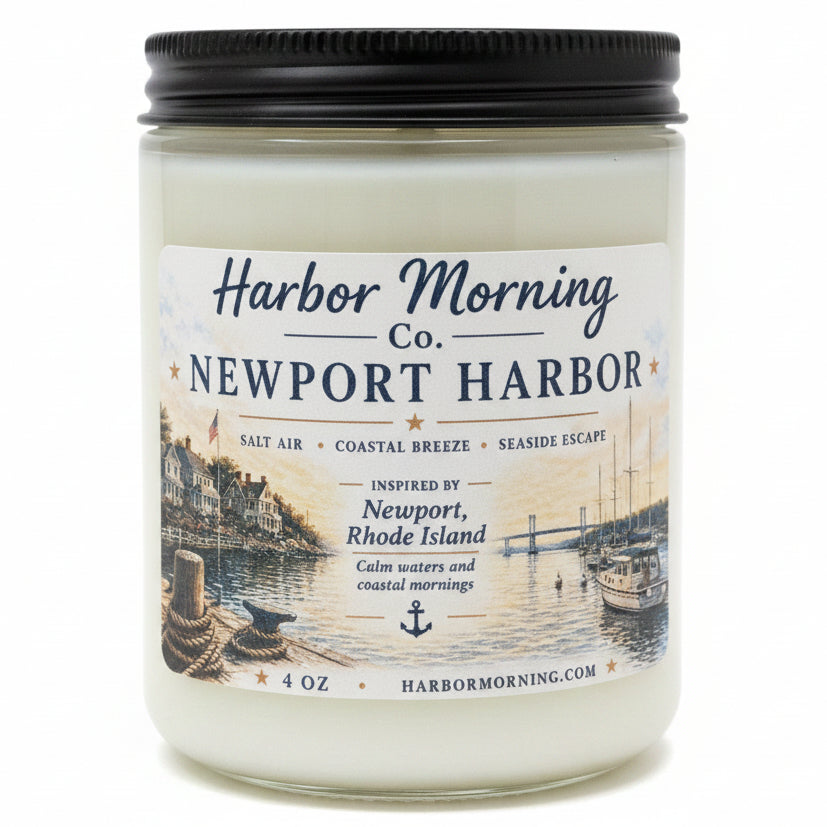 Harbor Morning Co. Newport Harbor 8 oz soy candle product image