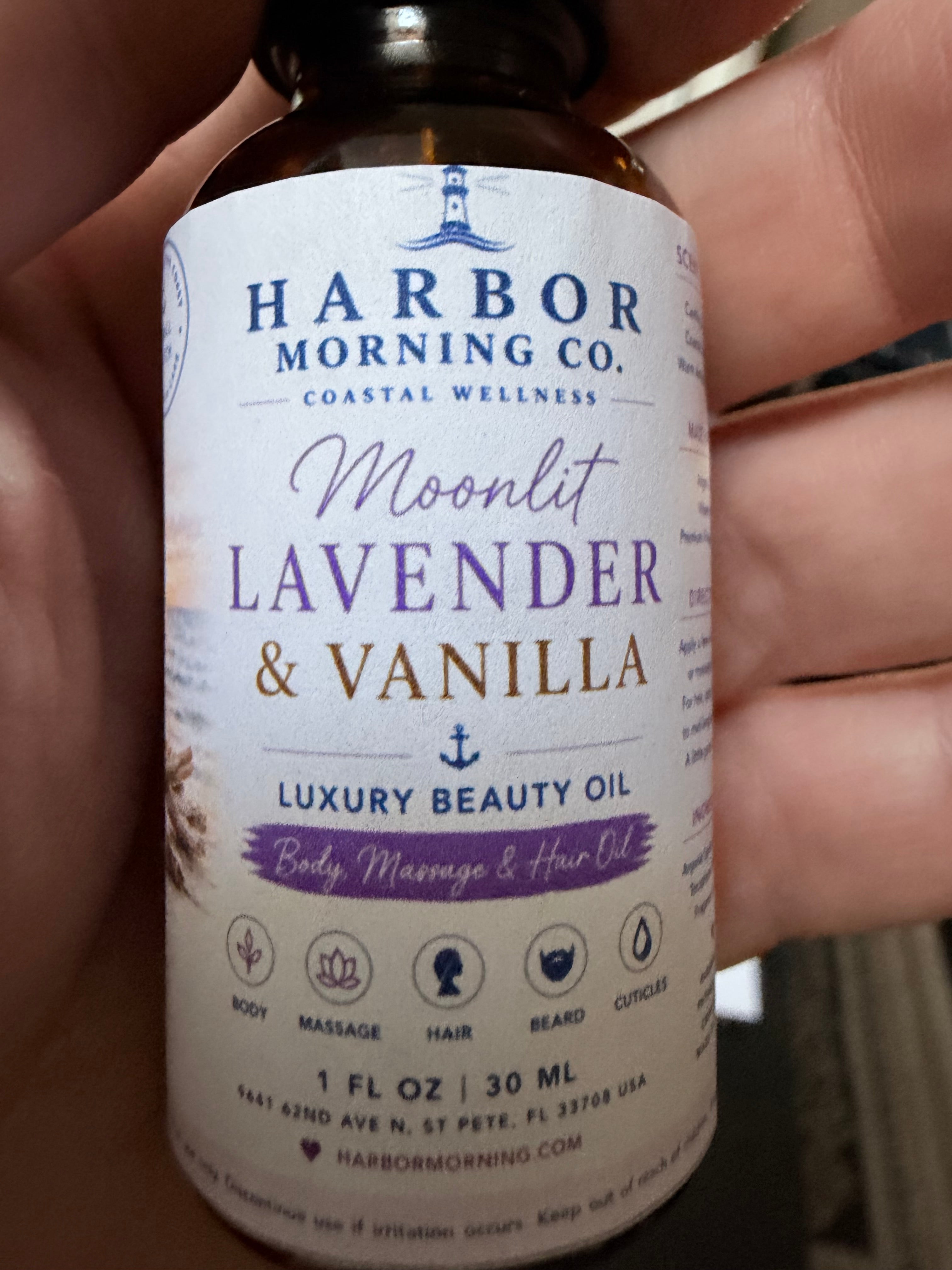 Moonlit Lavender & Vanilla Luxury Body & Massage oil