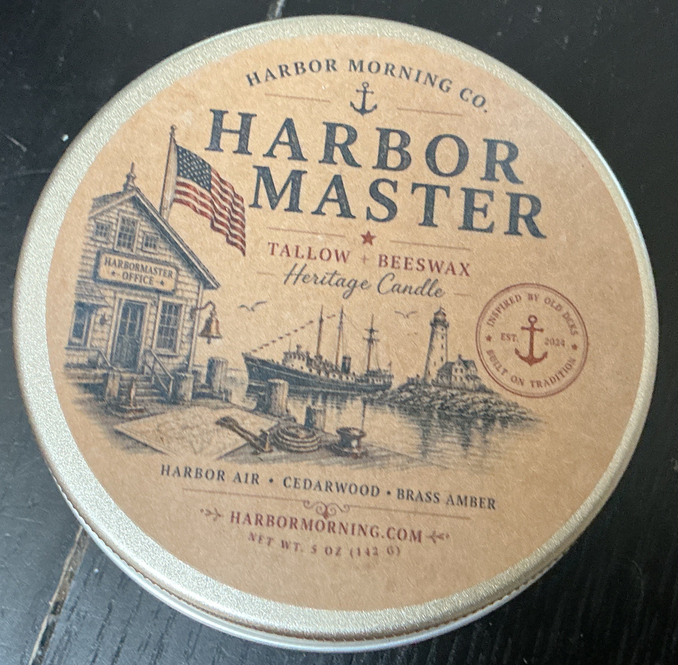 Harbor Master – Tallow & Beeswax Heritage Candle | Trading Post Collection