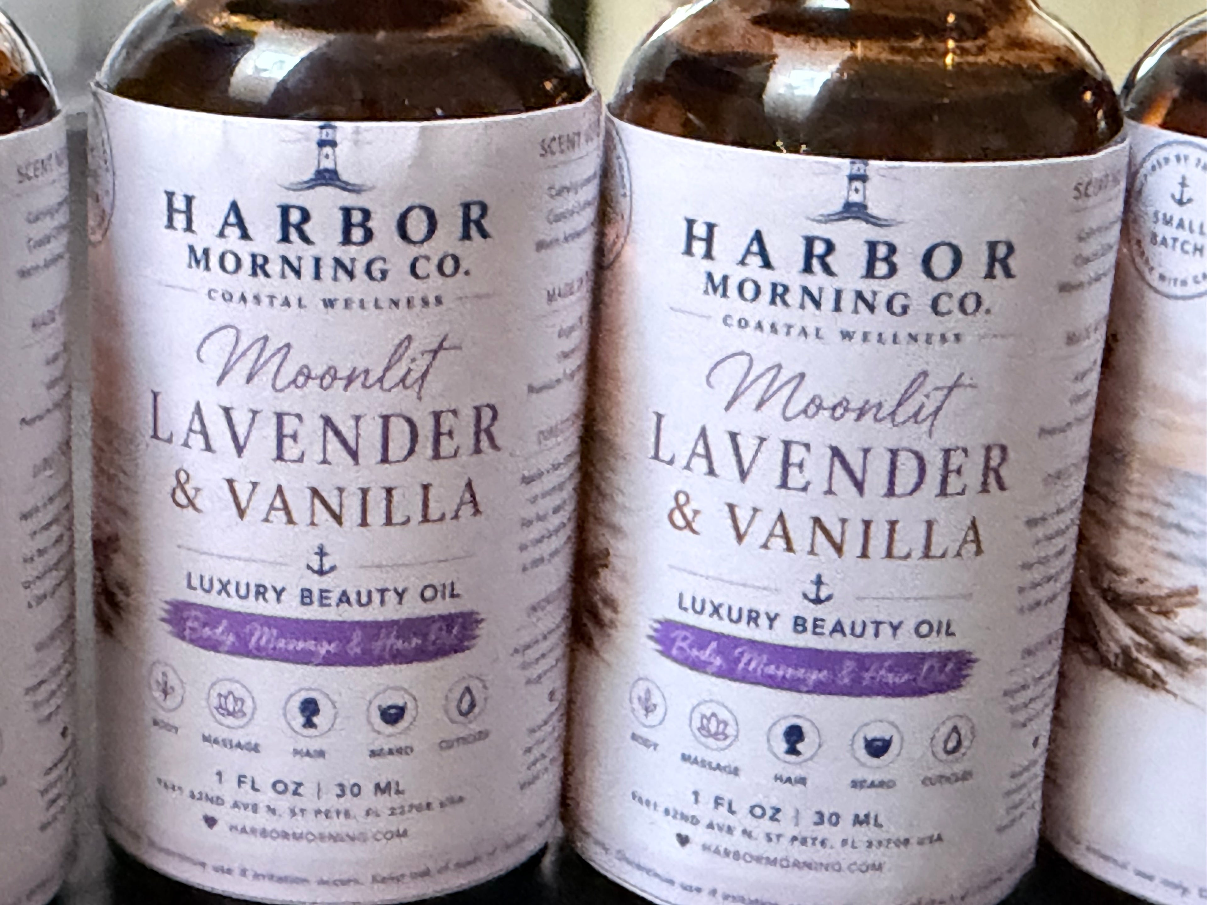 Moonlit Lavender & Vanilla Luxury Body & Massage oil