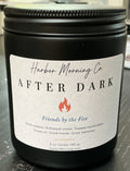 Friends by the fire 8oz soy wax candle
