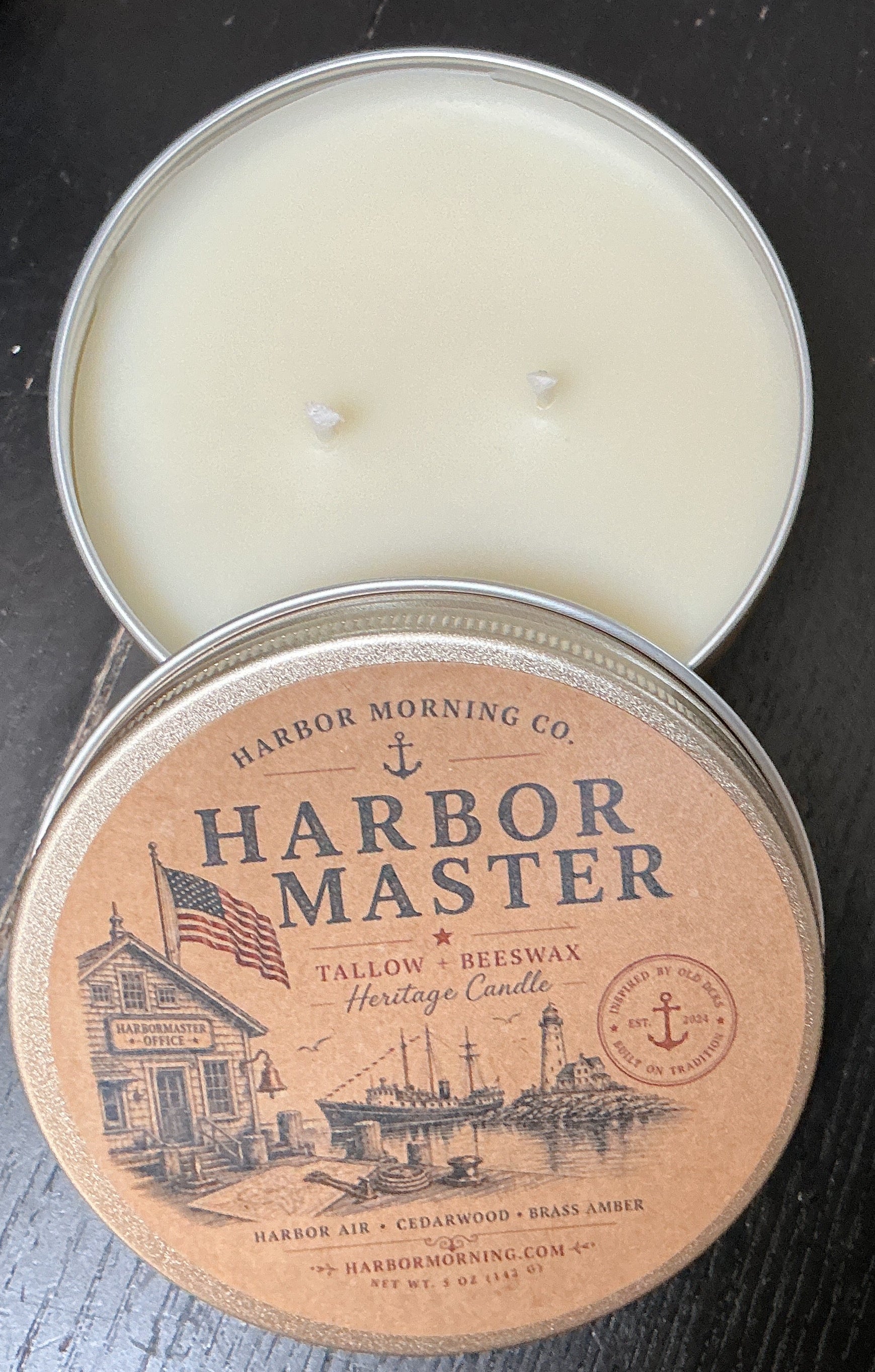Harbor Master – Tallow & Beeswax Heritage Candle | Trading Post Collection