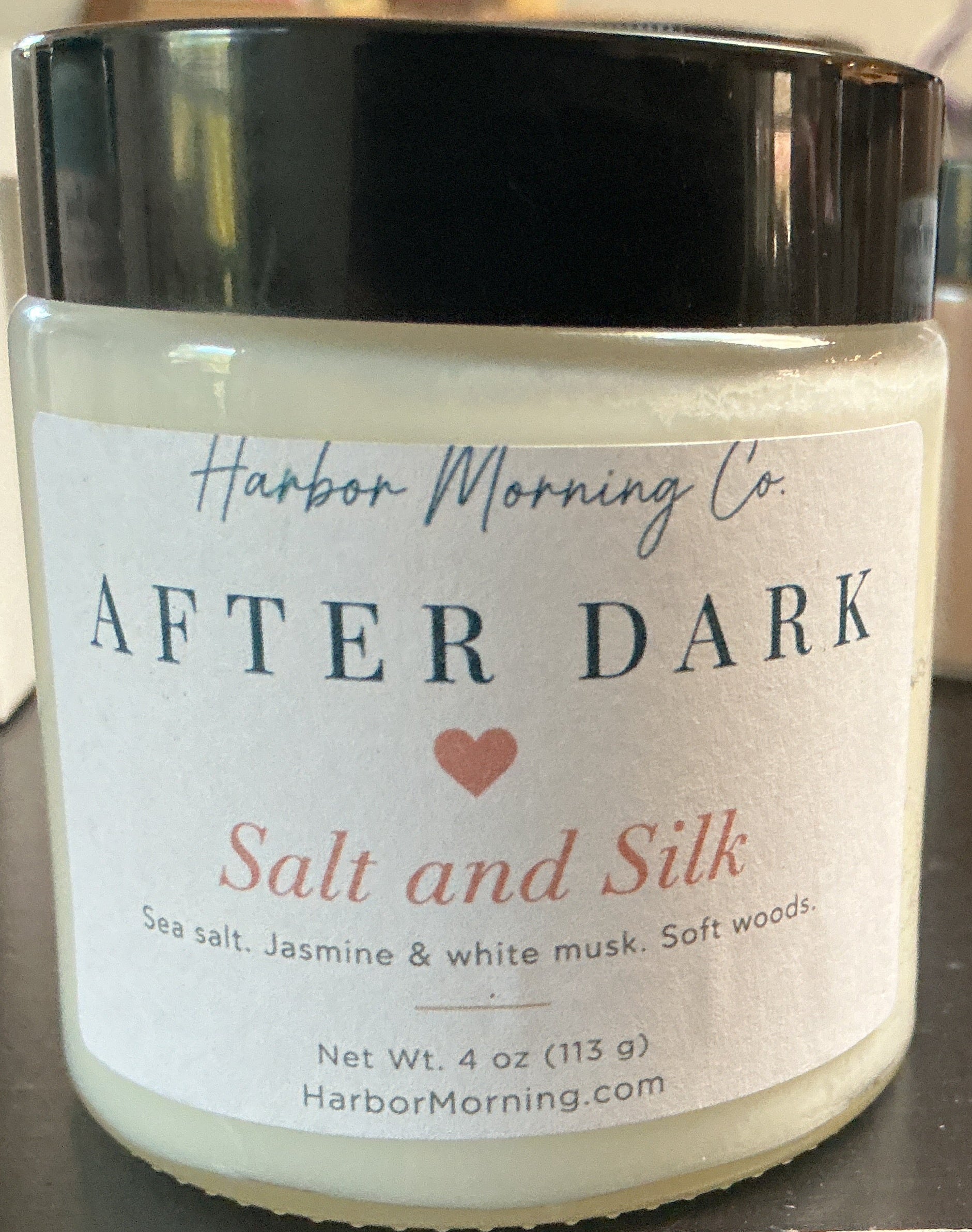 Salt and Silk candle 4oz