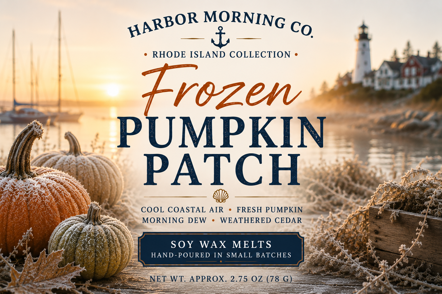 Frozen Pumpkin Patch Soy Wax Melts