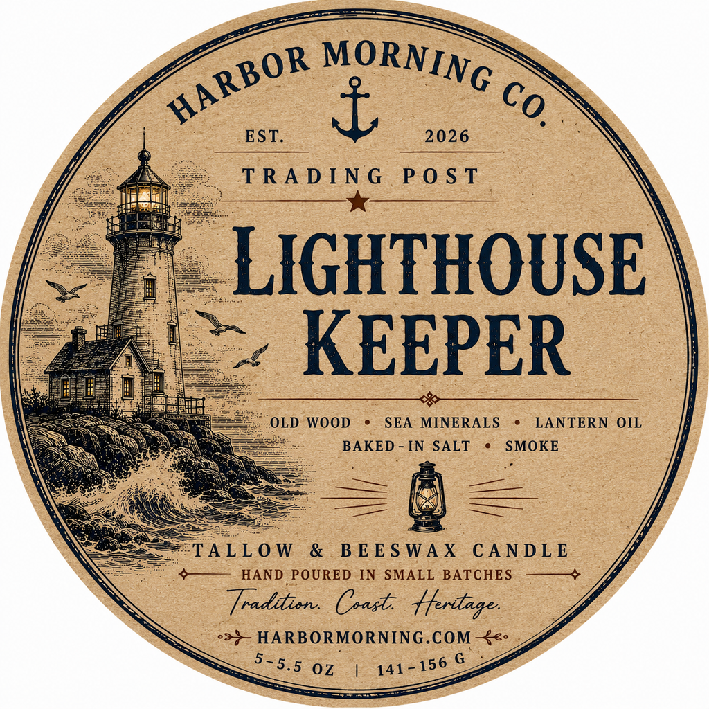 Lighthouse Keeper – Tallow & Beeswax Heritage Candle | Trading Post Collection