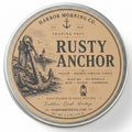 Rusty Anchor Trading Post tallow and beeswax heritage candle lid detail