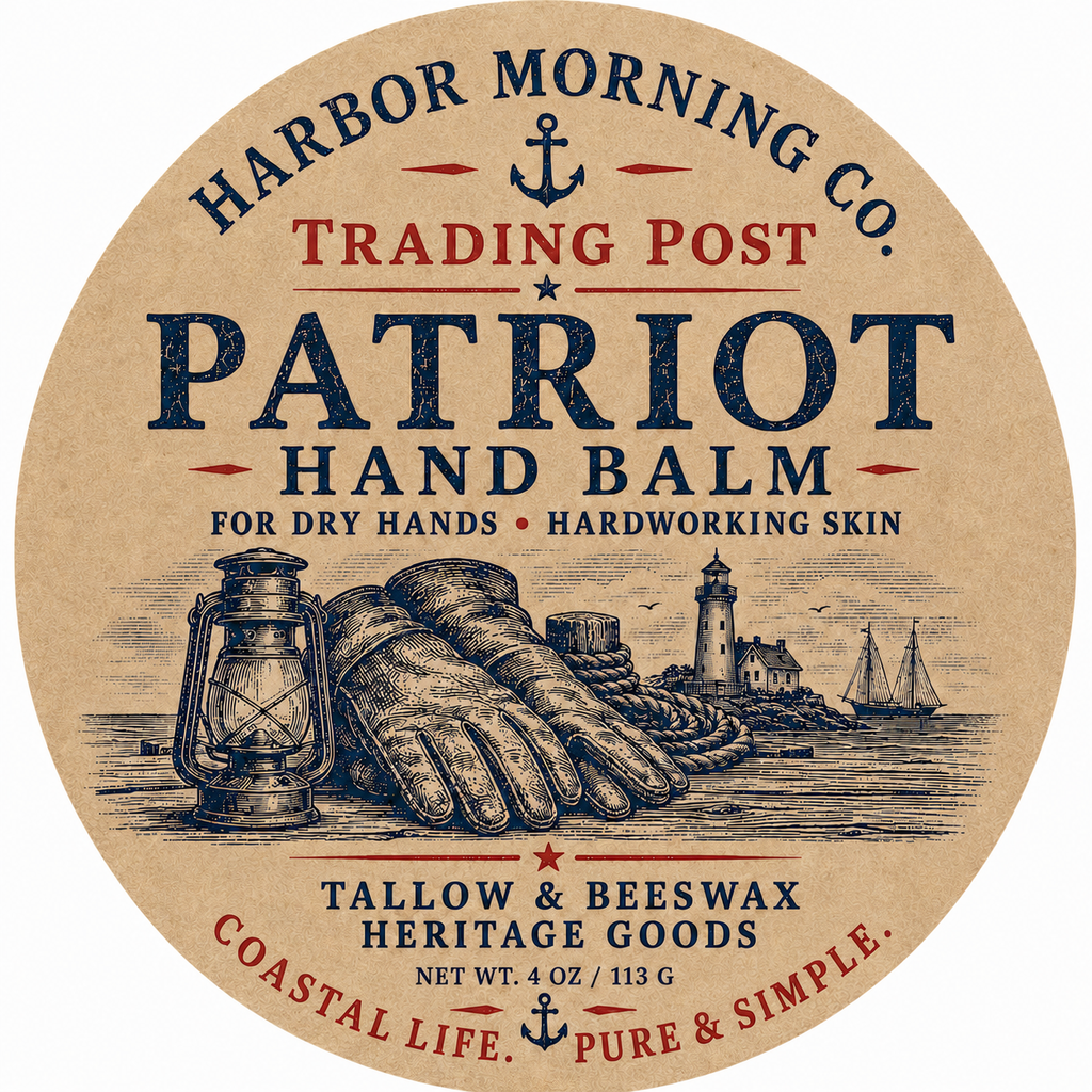 Patriot Hand Balm | Tallow & Beeswax Heritage Balm — 4 oz