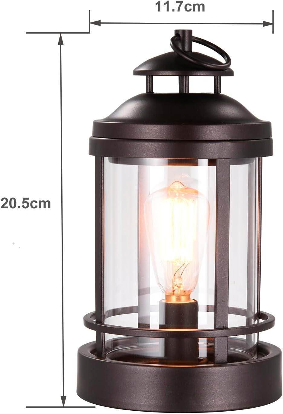 ORJG flameless farmhouse wax melt warmer lamp
