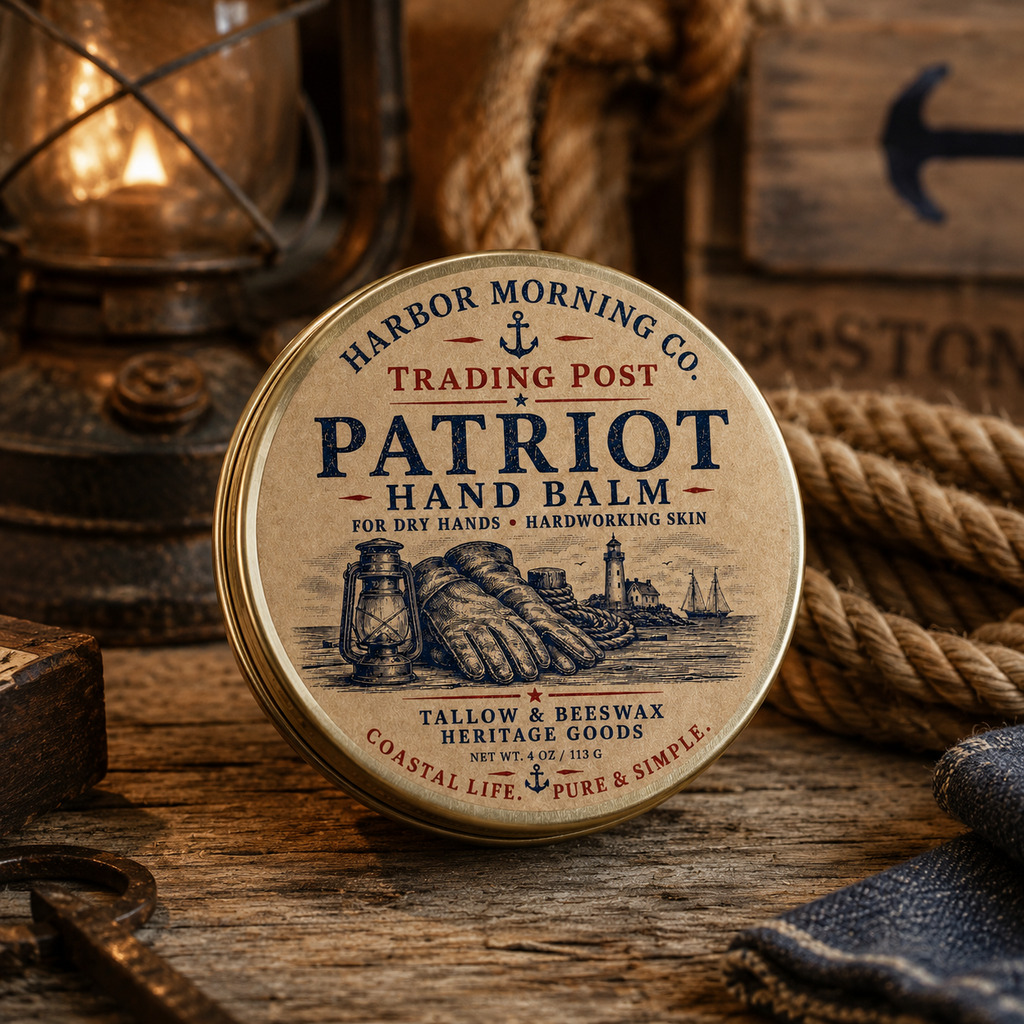 Patriot Hand Balm | Tallow & Beeswax Heritage Balm — 4 oz