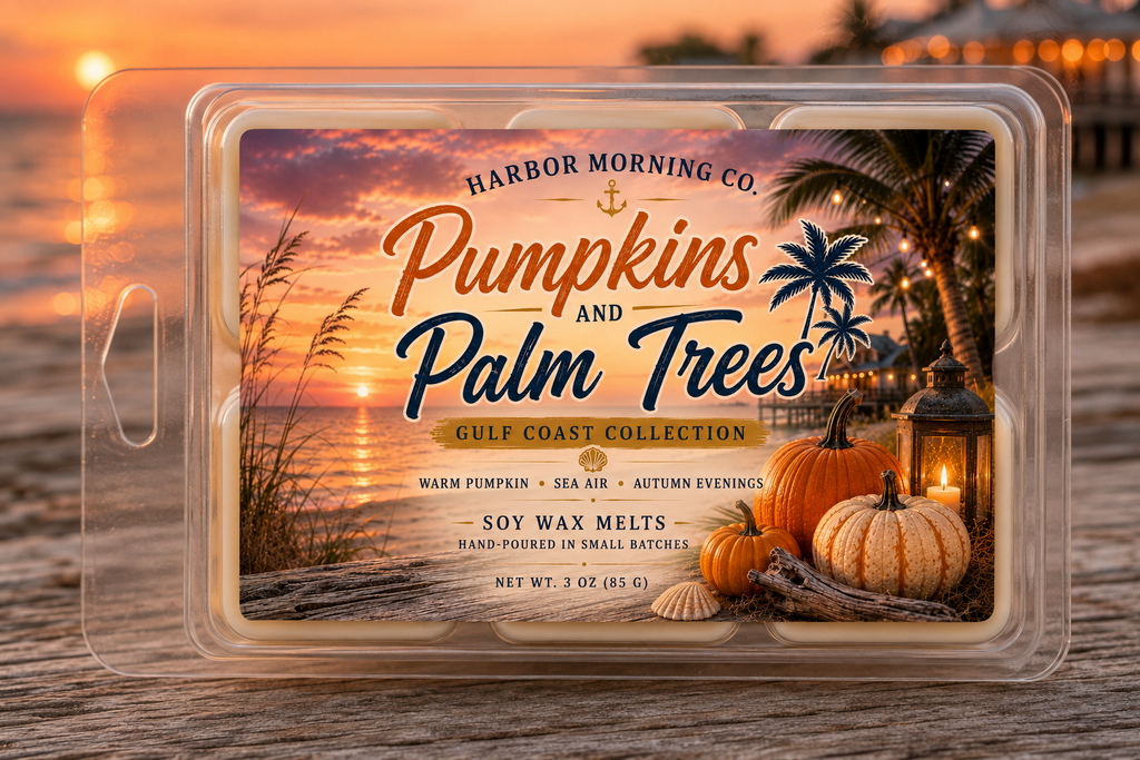 Pumpkins & Palm Trees | Coastal Soy Wax Melts