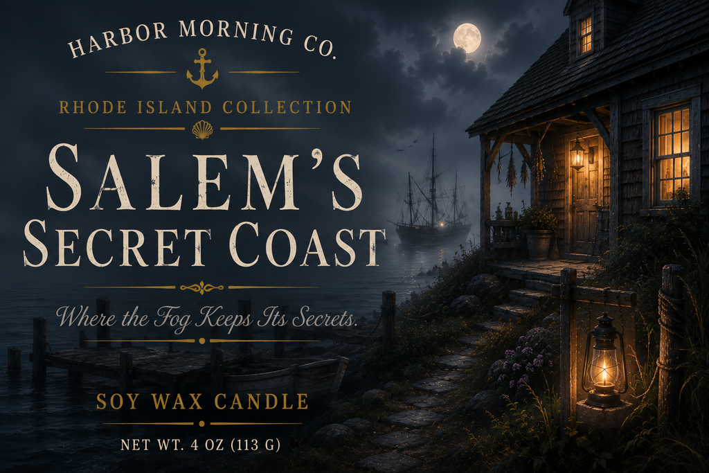 Salem's Secret Coast | Hand-Poured Coastal 4oz Soy Candle