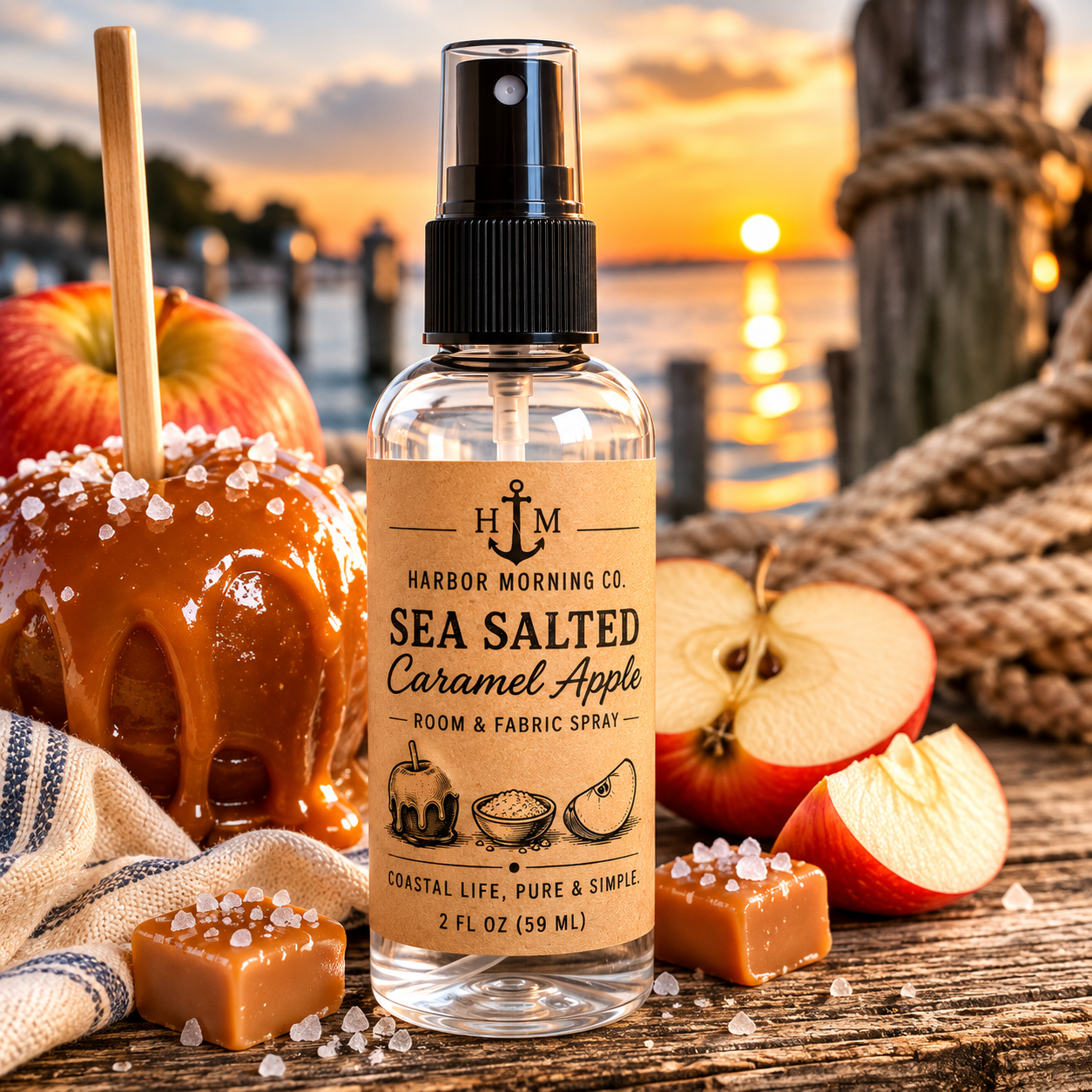 Sea Salted Caramel Apple Room & Fabric Spray