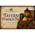 Tavern Pumpkin Pie scented wax melts by Harbor Morning Co.