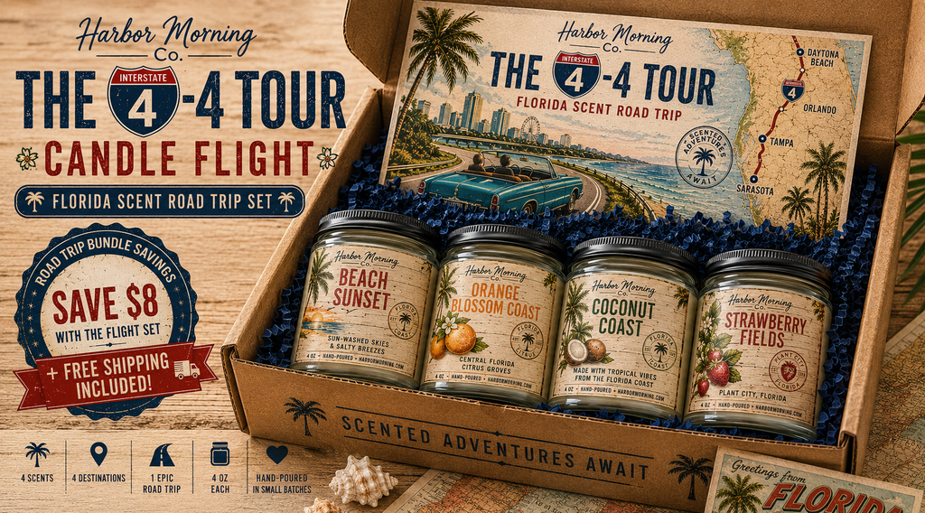 The I-4 Tour Candle Flight | Florida Scent Road Trip Set