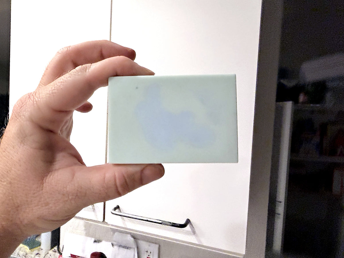 Atlantic Summit Goat Milk Soap bar held in hand