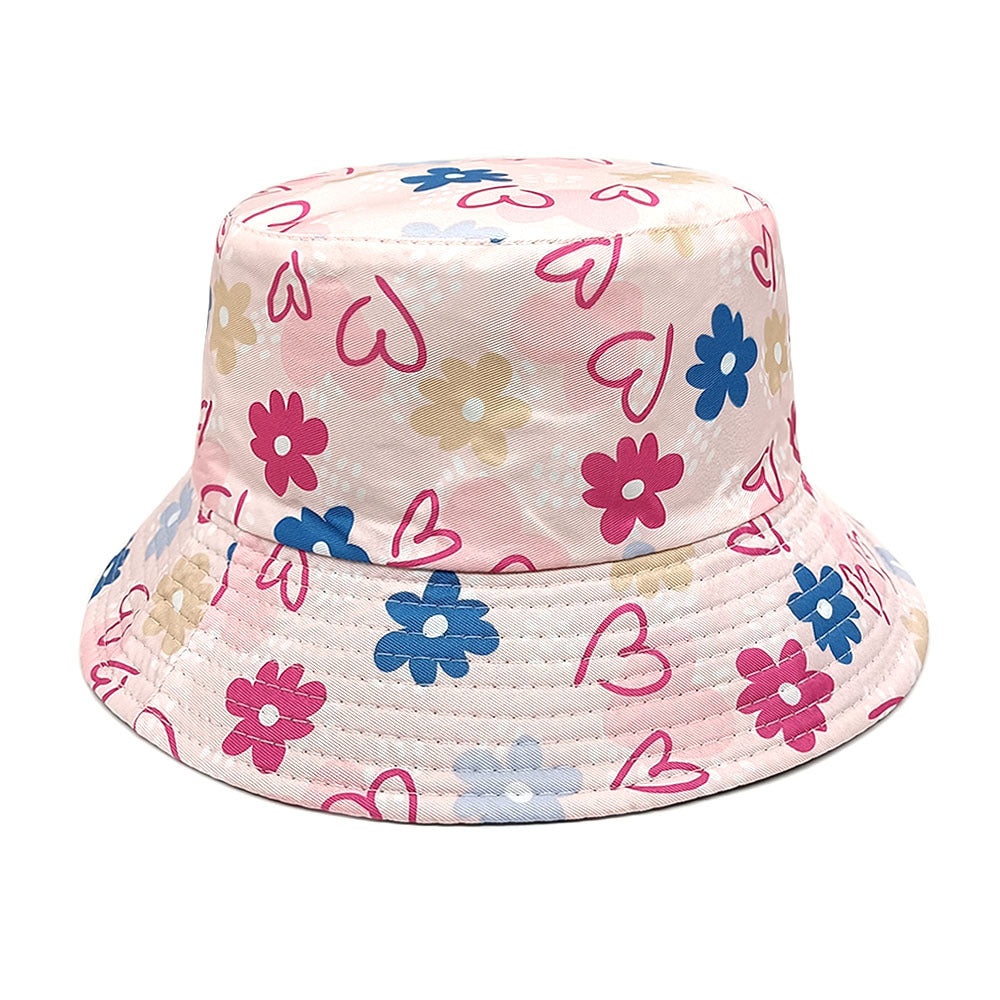 Floral Design Double-sided Bucket Hat