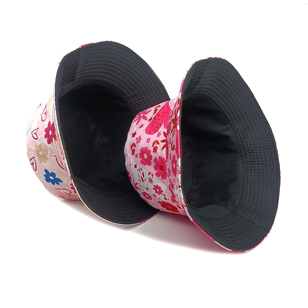 Floral Design Double-sided Bucket Hat