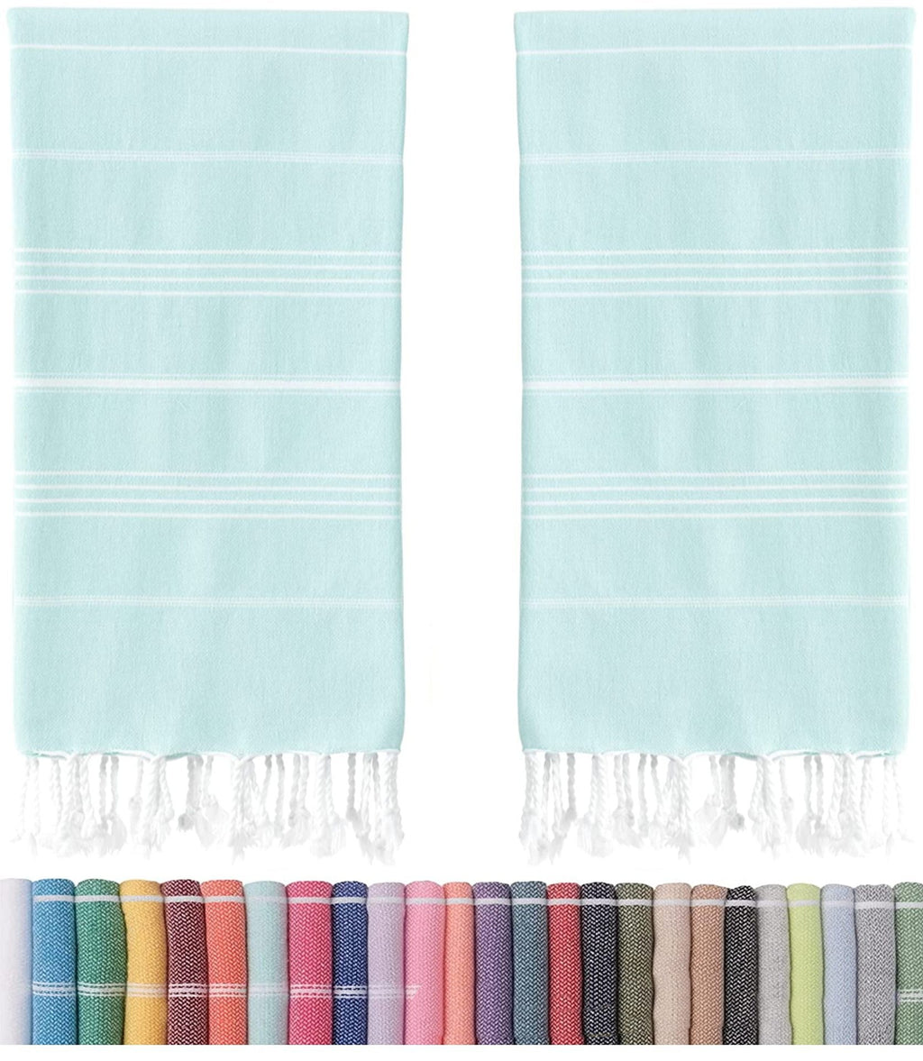 Turkish Non-Stick Sand Tassel Beach Towel | Pure Cotton | Quick-drying
