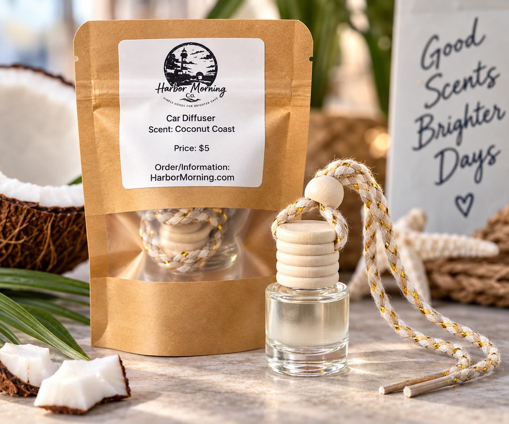 Coconut Coast car air freshener coastal product image