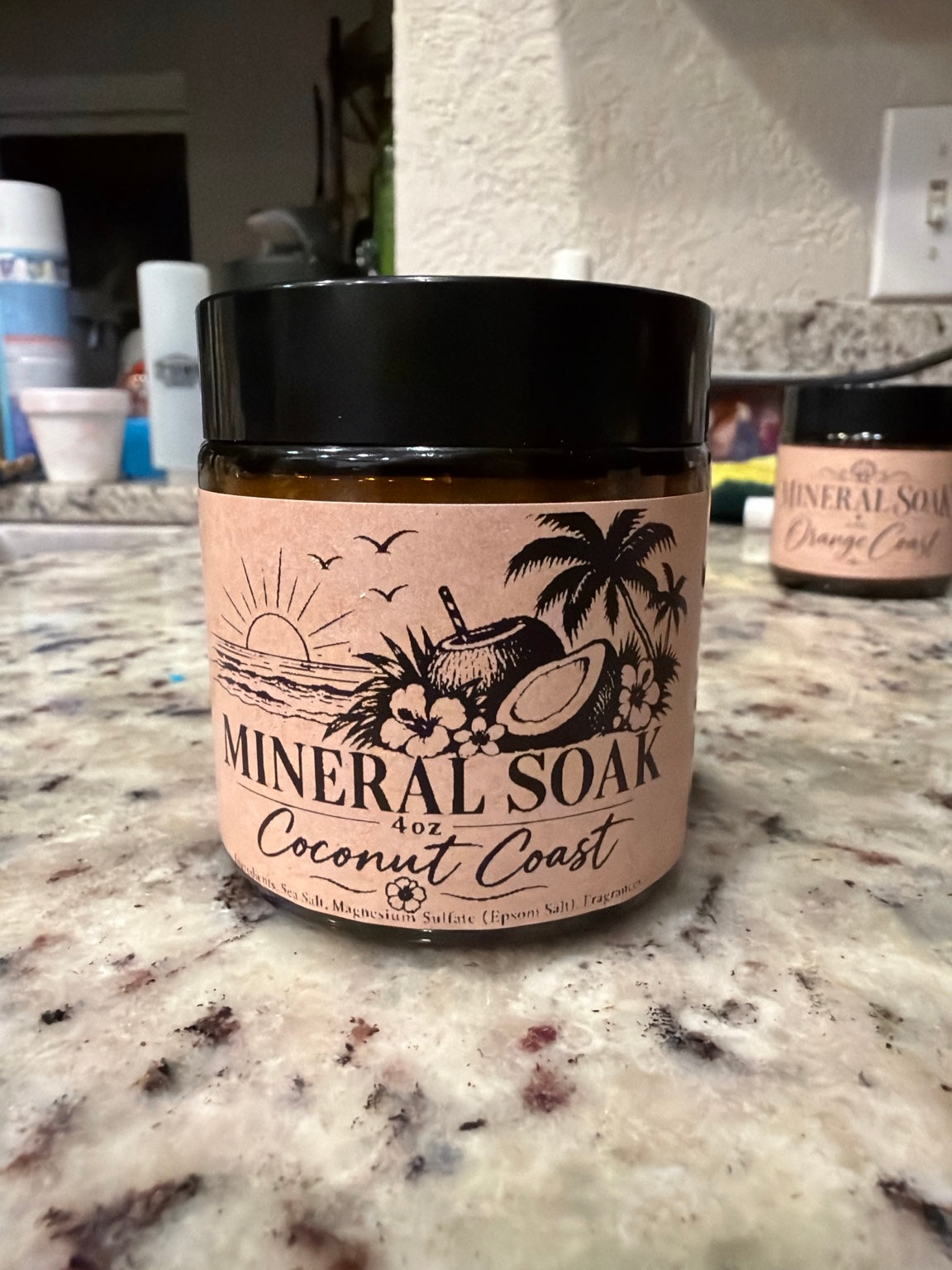 Harbor Morning Co. Coconut Coast 4 oz Mineral Soak