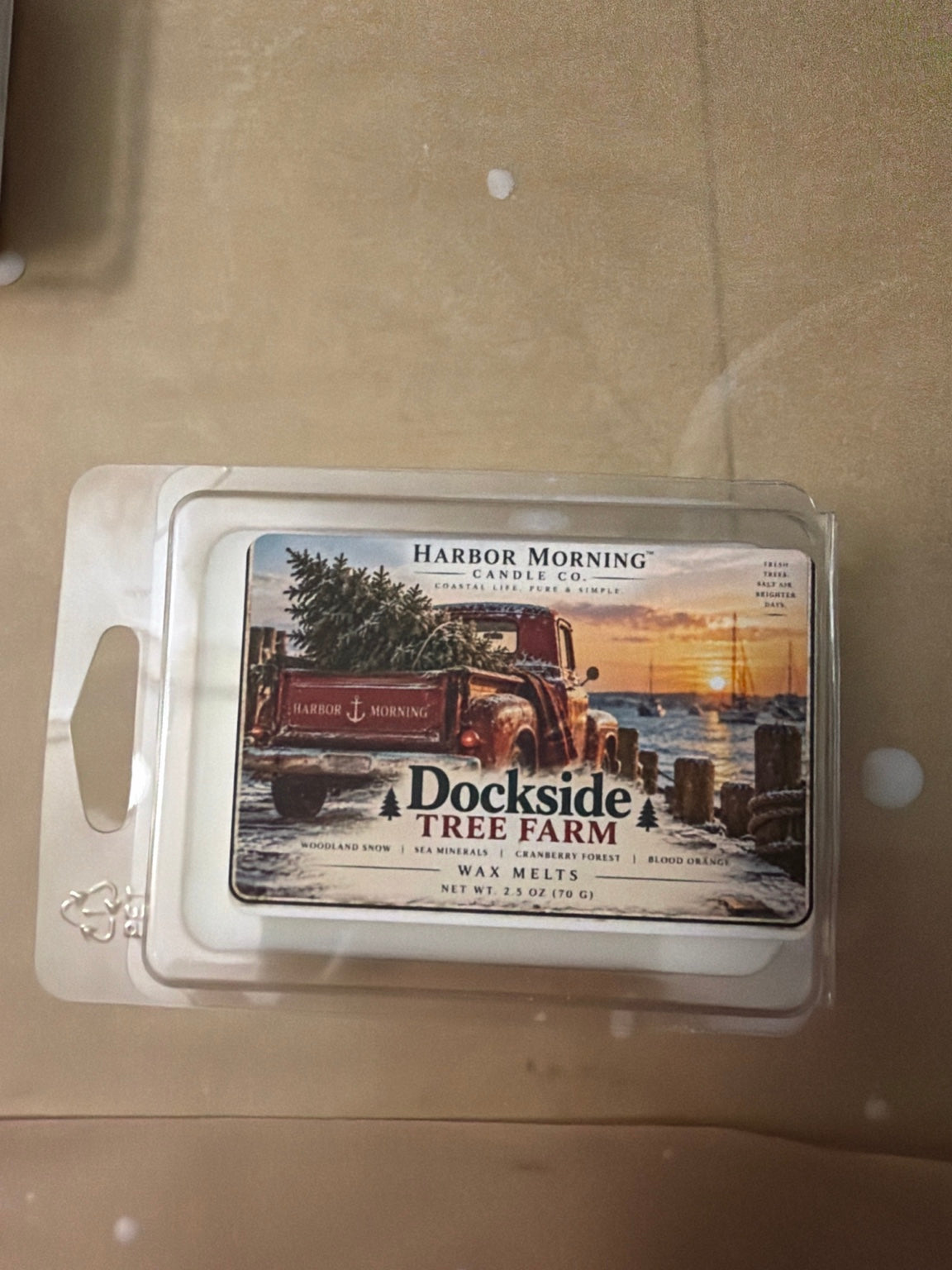 Harbor Morning Co. Dockside Tree Farm 2.5 oz wax melts