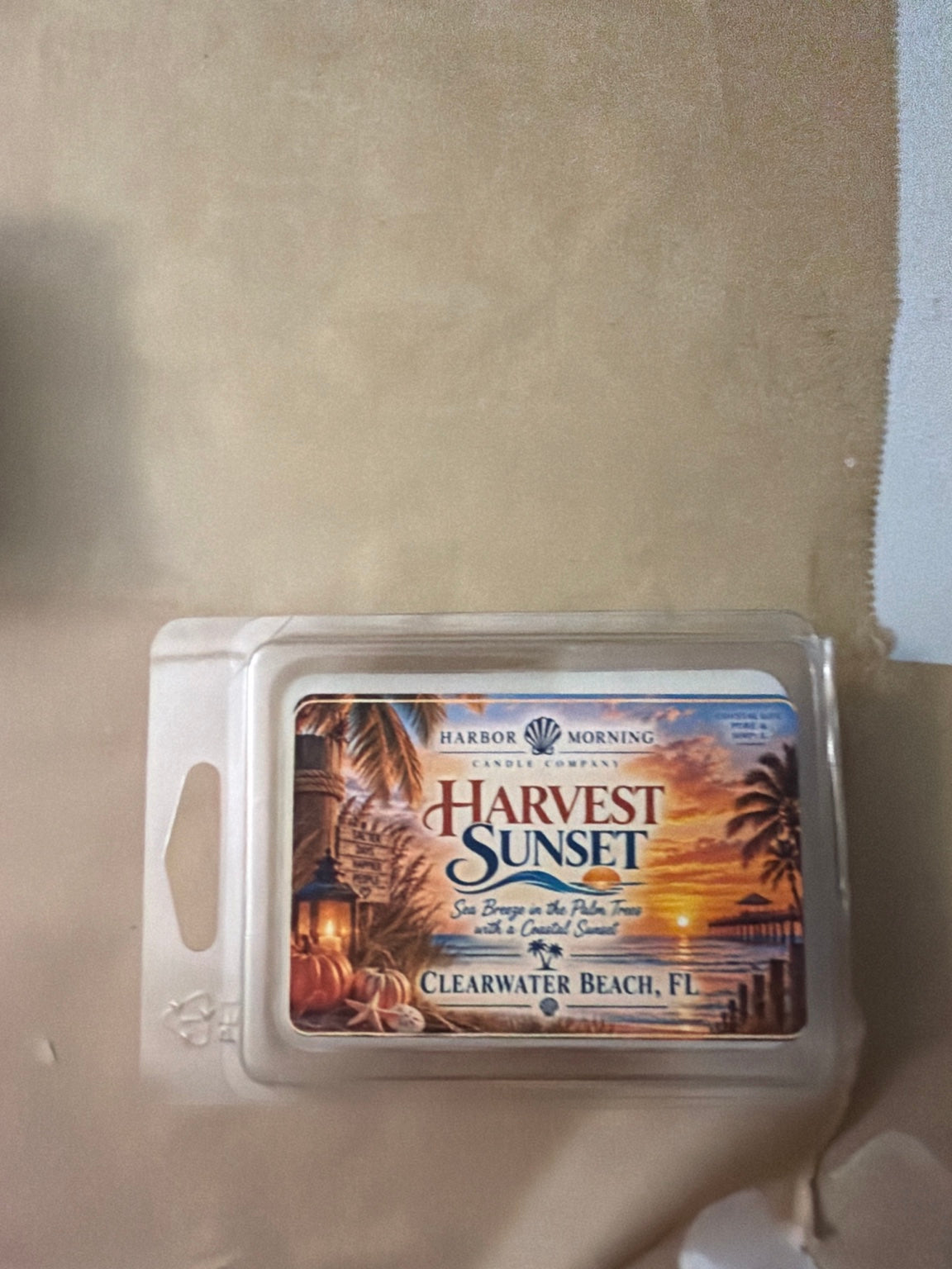 Harbor Morning Co. Harvest Sunset 2.5 oz wax melts