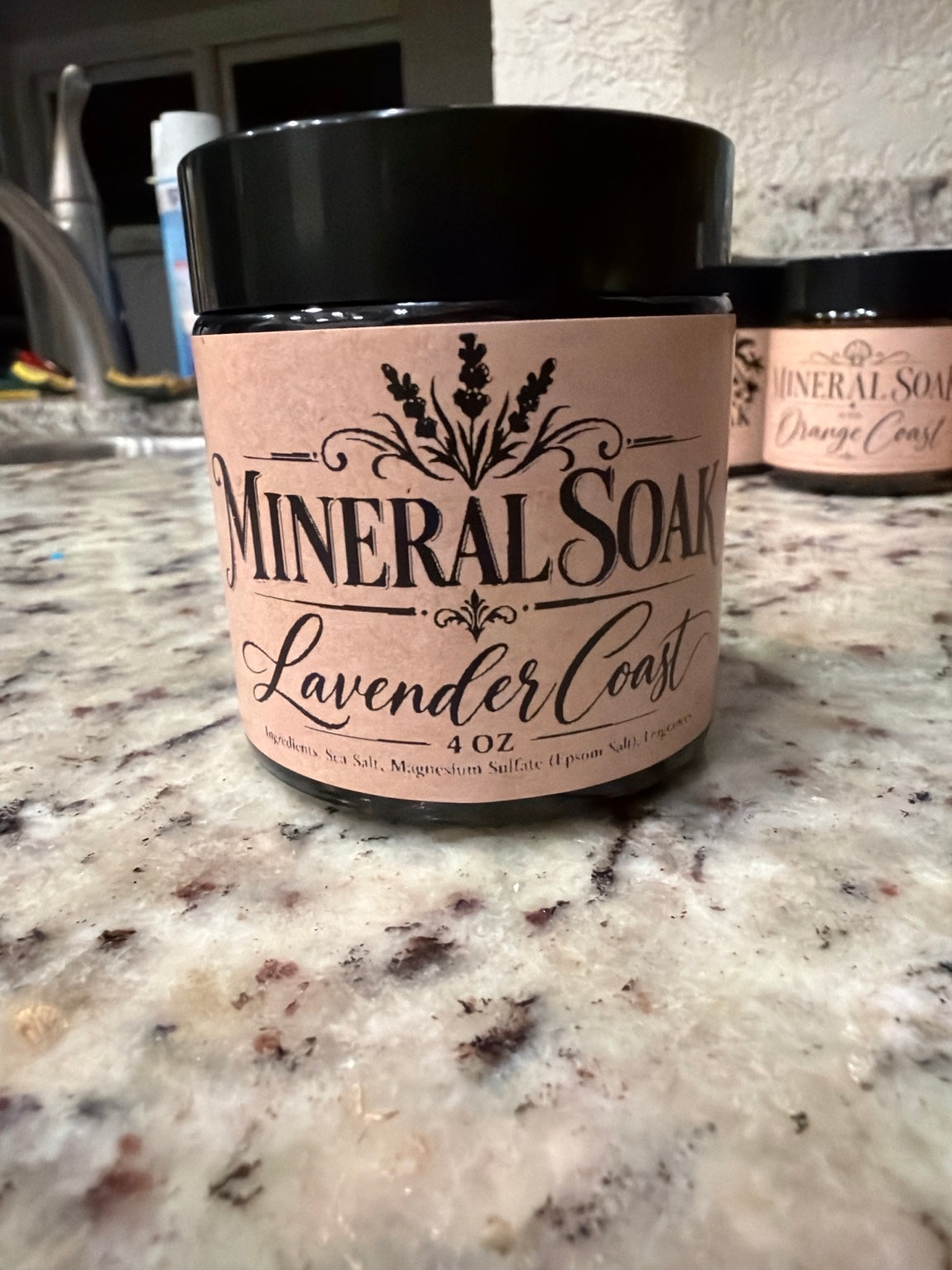 Harbor Morning Co. Lavender Coast 4 oz Mineral Soak