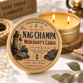 Merchant's Cargo | Nag Champa Tallow & Beeswax Candle