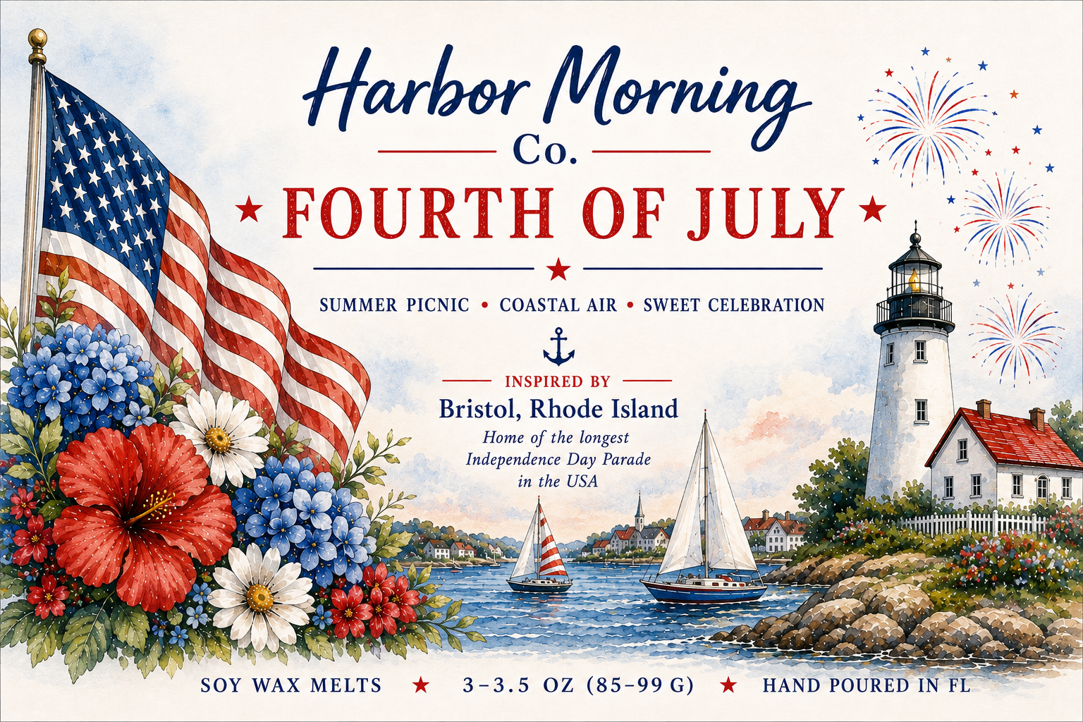 Fourth of July Wax Melts
